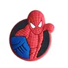 Serie Spiderman, zapatos con agujeros, hebilla de zapato con flores, hebilla de zapato desmontable decorativa de PVC, punto transfronterizo, explosión de Amazon