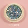 Lantejoulas de Arte de Unha Olhos de Goblin de Celebridade Cibernética Novo Estouro Gradiente Glitter Mistura de Tamanhos Fototerapia Cristal Extensão Armadura Joias