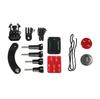 Compatible con Soporte de Mentón para Casco de Motocicleta Gopro13/12 y Accesorios para Cámara de Acción Dji