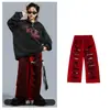 Roupa de Performance de Street Dance Infantil, Conjunto Hip-Hop Legal e Estiloso para Meninos, Moletom com Capuz Hip-Hop da Moda para Crianças, Roupa da Moda para Crianças