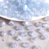 Cuentas Octagonales de Brillo Fino con Forma de Corazón de Azúcar Estilo Chino, Cuentas Cilíndricas de Agujero Recto, Cuentas Gruesas de Colores Dulces Hechas a Mano para Accesorios de Collares y Pulseras