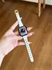 Fivela em U Tira de Couro Genuíno para Cintura Fina Adequada para Apple Watch iWatch 12ª Geração 11/10