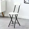 Silla taburete simple con respaldo silla plegable para el hogar silla portátil de oficina silla de conferencia silla de computadora silla de comedor silla para dormitorio