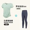 Roupa de yoga fitness manga curta feminina outono inicial top esportivo camiseta manga curta 2026 nova roupa de secagem rápida com toque profissional de alta qualidade