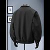 Modelo de Exportación 2025 Modelo de Datos Calidad Original Falso Americano Dos Piezas Retro Cuello de Camisa a Cuadros Chaqueta de Cuero Lavado Casual