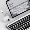 Leitor de Cartão Multifuncional de Três Linhas Adequado para Computadores Apple Android Adaptador OTG Duplo Tipo-C Cartão de Memória SD/TF