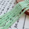 Serie verde [qingcang verde esmeralda] Cuentas sueltas de imitación de jade esmaltado, pulsera y collar de cuentas hechos a mano.