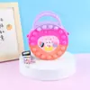 Bolsa Transversal Infantil, Porta-Moedas de Silicone Aliviador de Estresse Pioneiro no Controle de Roedores, Bolsa de Armazenamento para Meninas