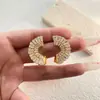 Pendientes Largos Personalizados de Circonita Super Brillantes, Elegantes y Lujosos, Joyería para Orejas de Moda y Versátil al por Mayor, Pendientes Exquisitos y Elegantes para Mujer