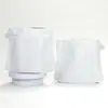 Bolsas de café de diamante con válvula de aire, cierre de fácil apertura, papel de aluminio, bolsa con base, para snacks y bolsas de empaque de café con forma única, disponibles con impresión a color