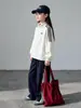 Conjunto de Sudadera para Niñas Primavera y Otoño 2026 Nueva Moda Elegante Ropa Infantil para Niñas Mayores Otoño Deportivo Informal