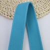 Cinta de Algodón Poliéster de Lados Espesos de 38 mm de Ancho Correa para Cinturón de Pantalón Lona Accesorios Decorativos para Zapatos y Sombreros de Mascotas