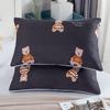 Juego de almohadas individuales con funda extraíble y lavable para el cuello de estudiantes y adultos, juego de almohadas para el cuello, par