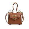 Bolsos para Niñas Estilo Coreano 2026 Nueva Moda Bolso de Mano Kelly Simple Versátil Bolso Cruzado Moderno para Niña