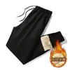 Pantalones de Chándal Gruesos con Forro de Lana de Cordero para Hombre Modelo Nuevo 2026 Directo del Fabricante Pantalones Cálidos para Hombre Color Sólido Venta al por Mayor