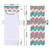 Nueva Funda de Microfibra para Silla de Playa Toalla de Playa Bolsa Diseño de Impresión Digital 3D Toalla Bolsa Geométrica para Silla Lounge