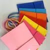 Saco de Papel Kraft Atacado Embalagem para Café Chá de Leite Sacola para Levar Bolo Sobremesa Compras de Feriado Presente Sacola Tote Colorida