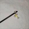 Daifa Estilo Simples Disco de Gancho de Cabelo de Madeira Hairpin Bola Cabeça Headwear Magnólia Pingente Diário Hanfu Acessórios para o Cabelo