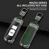 Estojo de chave Mazda 3 onksela concha especial CX5 CX4 masculino CX30 novo Atz chave couro CX8 fivela