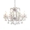 Lustre de Cristal de Luxo Leve e de Alta Qualidade, Luminária Principal para Sala de Estar Estilo Francês, Luminária para Sala de Jantar, Luminária para Quarto e Corredor, Luminárias Modernas Minimalistas Estilo Americano