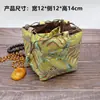 Bolsas Pequeñas Cuadradas de Tela al por Mayor para Fabricantes, Bolsas Pequeñas de Doble Capa con Cuatro Bolsillos para Almacenamiento de Tazas de Té Pequeñas, Bolsas de Regalo para Empaque de Joyería y Bolsas para Manualidades
