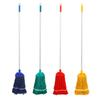 Mop de Cera Limpeza Hospitalar Mop de Gaze de Algodão Quatro Cores Hospital Hotel Removível e Lavável Mop para Encerar Piso Haste de Liga de Alumínio Cera