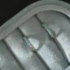 Aretes de Plata de Ley S925 con Turquesa, Aretes Pequeños Sencillos y de Moda, Elegantes y Lujosos con un Toque de Alta Gama, Pendientes Versátiles para Mujer