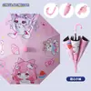 En Stock Estuche Impermeable Lindo Dibujo Animado Paraguas Infantil Paraguas Promocional para Niños de Guardería Niños y Niñas Estudiantes de Primaria Doble Uso para Sol y Lluvia