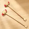 Masajeador de Espalda, Masajeador de Percusión para Espalda, Rascador de Espalda, Rascador Personal, Herramienta para Aliviar la Picazón, Masajeador de Manos, Martillo de Buda, Palo de Percusión para Meridianos, Palo de Masaje
