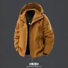Chaqueta Cortavientos para Hombre de Otoño e Invierno de Productos de Fujian Casual Holgada Resistente al Viento Impermeable para Exteriores Escalada Chaqueta Superior