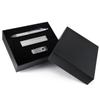 Fabricante de origen personaliza cajas de embalaje para negocios en lotes pequeños, estuches para gafas de sol con forma de libro con tapa abatible, cajas de regalo para tarjetas de presentación, cajas vacías