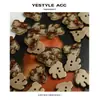 Botones de Resina Dibujados a Mano Yisen para Ropa Infantil, Camisas, Suéteres, Prendas de Punto, Botones Decorativos cosidos a mano para Pijamas DIY