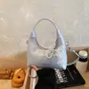 Bolsa de Mão Texturizada Estilo Dumpling Transfronteiriça da Moda para Mulheres, Novo Modelo de Verão 2026, Bolsa de Ombro Simples de Cor Sólida, Bolsa Transversal para o Dia a Dia