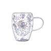 Vaso de arena movediza de vidrio de doble capa, vaso de lentejuelas de doble capa de vidrio de borosilicato, taza para leche para el desayuno, taza para café, vaso para beber de uso doméstico