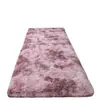 Alfombra de Dormitorio de Lana de Seda Tie-dye de Pelo Largo Alfombra Suave para Mesita de Noche de Dormitorio Felpudo para Suelo de Sala de Estar Venta al por Mayor de Stock Transfronterizo