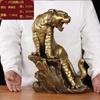 Decoración Tigre de Latón Tigre Xiao Río de Montaña sala de estar Oficina Año del Tigre Mascota Celebridad de Internet decoración del hogar artesanías de cobre