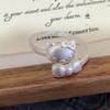 Anillo Hello Kitty Femenino Hello Kitty Lazo Corazón Nicho Ins Diseño de Alta Gama Dulce Anillo para Estudiante