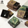 Caja de Almacenamiento de Joyería con Diseño de Ventana Estilo Chino Caja Creativa Deslizable Caja para Anillos y Pendientes Caja de Empaque para Joyería Venta al por Mayor