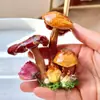 Yunnan Dali Cangshan Frutas Cogumelos Selvagens Verdadeiros Adesivos para Geladeira Frutas Criativas Feitas à Mão Floresta Presente