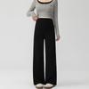 Pantalones de Maternidad para Primavera y Otoño 2025 Estilo Nuevo, No Ajustados, Pantalones de Maternidad de Pierna Ancha, Pantalones Largos para Usar en Otoño