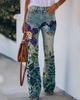 BD 260g sarga 2022 jeans de dama UP3 pantalones casuales pantalones de patrón 3D para mujer europea y americana