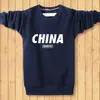 Suéter Espeso con Forro de Lana para Otoño e Invierno para Hombre Cuello Redondo Talla Grande Manga Larga Camiseta Cálida con Base de Lana Ropa para Hombre