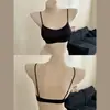 La ropa interior de tirante fino te hace ver más grande, invisible, sin bordes visibles, la base no se transparenta, sujetador sin costuras, sujetador, base, ropa interior sin costuras