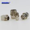 Parafuso rápido PC8mm-02 do conector rápido pneumático de cobre PC8mm-02 do conector da tubulação de gás através de 4-M5/6-01/10-03/12-04