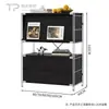 Gabinete Bauhaus Estilo Ins, Aparador Minimalista con Puertas abatibles, Gabinete de Almacenamiento Multifuncional, Estante para CDs de Sala de Estar, Estantería de Piso