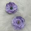 Cabeza de flor de crisantemo artificial grande para accesorios de pelo hechos a mano, al por mayor de proveedor transfronterizo