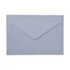 Envelope colorido de papel kraft para cartões de felicitação, com forro retrô em branco, estilo faroeste, pequeno envelope triangular, ideal para cartões de membro e cartões de compras.