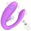 Huevo Vibrador en Forma de U Transfronterizo Multifrecuencia Resonancia Masculina y Femenina Masturbación Marea Instantánea Usable Juguete Sexual para Adultos de Fábrica