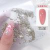 1440 Diamantes Redondos para Decorações de Nail Art, Strass com Fundo Pontiagudo, Acessórios Brilhantes, Strass para Nail Art, Diamantes de Água