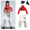 Disfraz de Baile de Jazz para Niñas Hip-Hop Crop Top Conjunto de Performance de Street Dance Tendencia Grupo de Chicas Jazz Pasarela Conjunto Genial